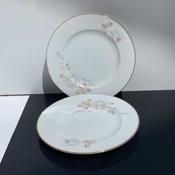 5067 Johann Haviland Sweetheart Rose SALAD /BB Bavaria Germany 2ea - Picture 3 of 7